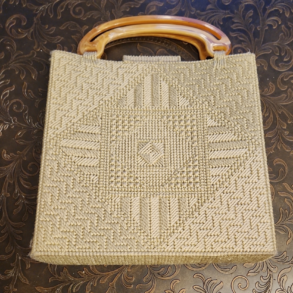 Vintage Woven Handbag